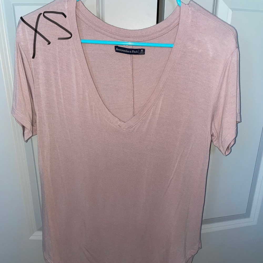 Pink V Neck